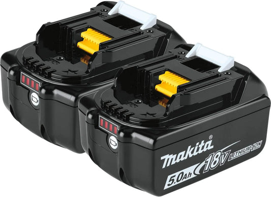 MAKITA BL1850B-2 18V 5.0 AH LXT LITHIUM-ION BATTERY (2-PACK)