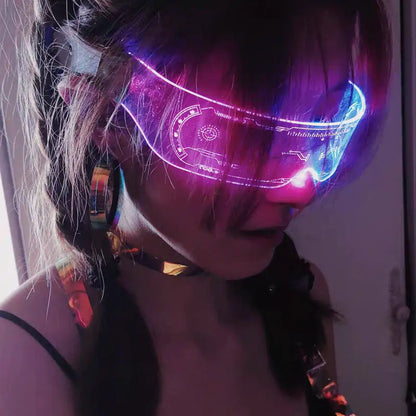 Ulrich Colorful LED Glasses